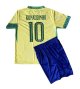 ロナウジーニョ背番号10 ブラジル代表（ホーム）24/25 子供　ユニフォーム　特別生産